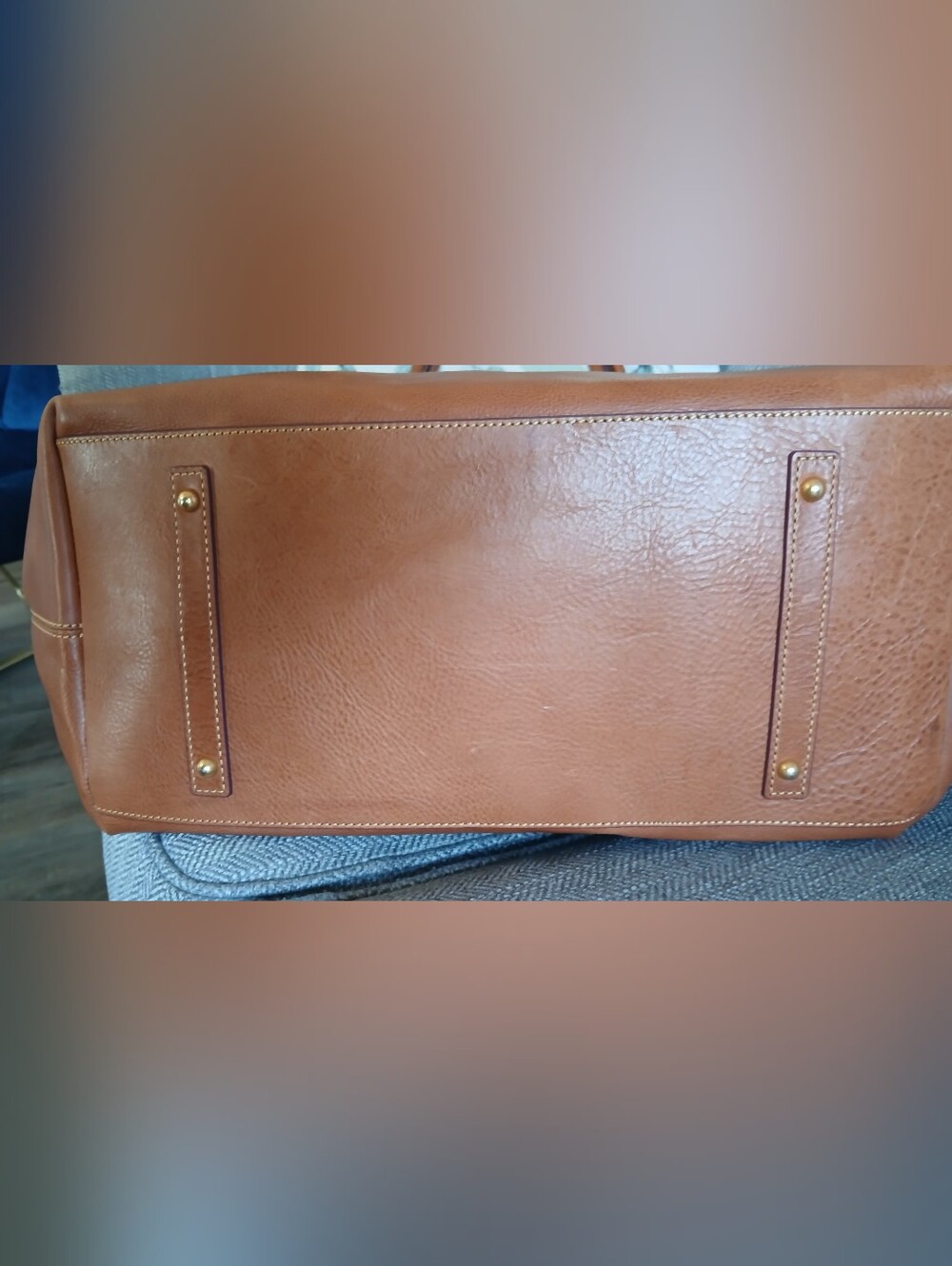 Dooney & Bourke Florentine Rusell Leather Tote Bag - Picture 14 of 14